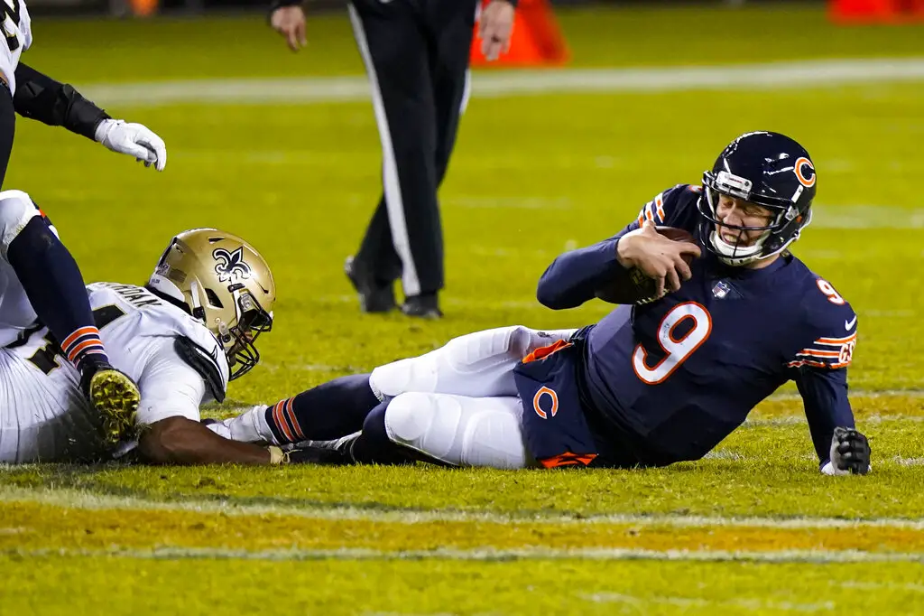 Chicago Bears Score And Recap Week 8 Bears 23 Saints 26 Inconsistent Play Continues To