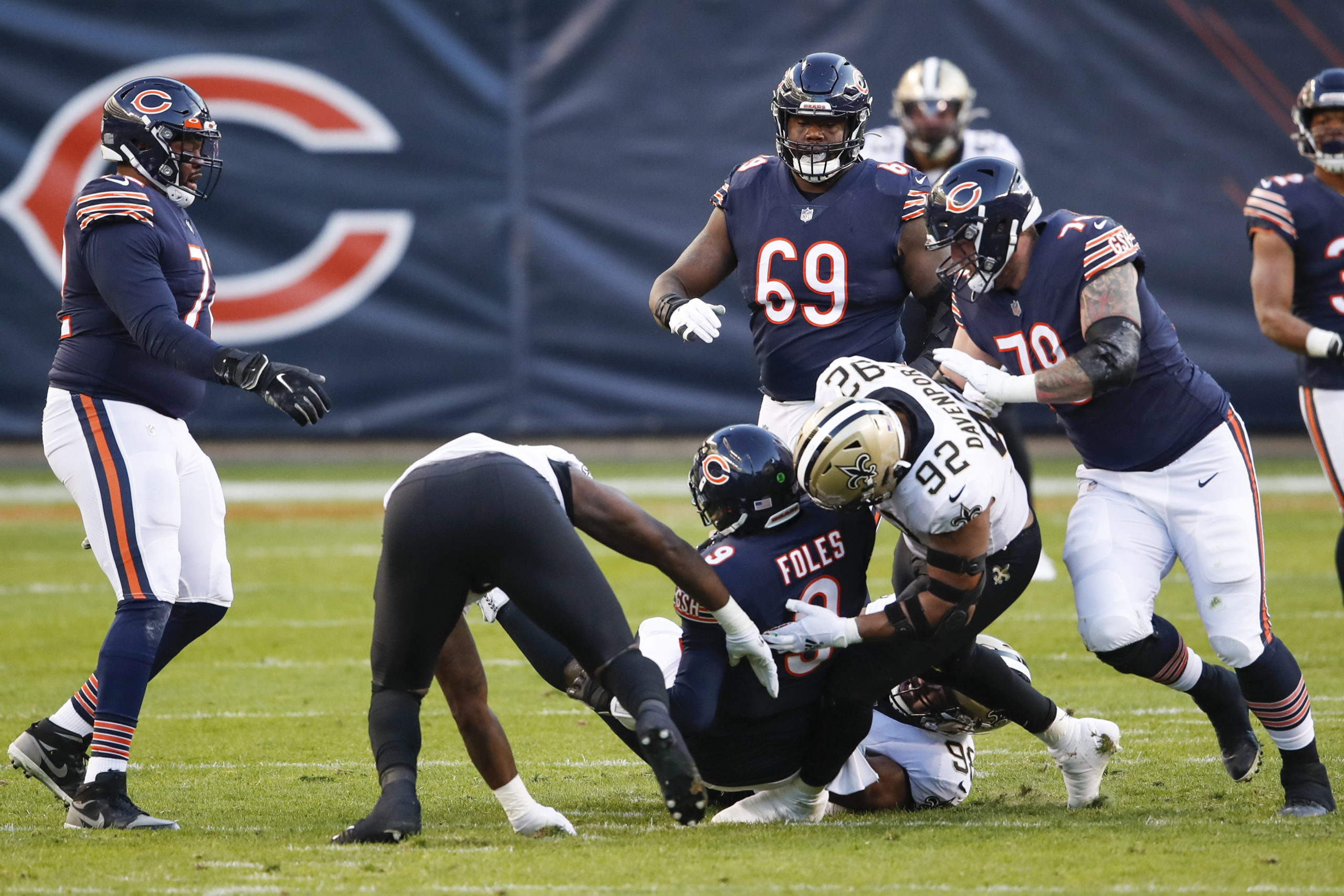 First And Long: Bears Plod To OT Loss, Wims Takes Shot At Saints CB ...