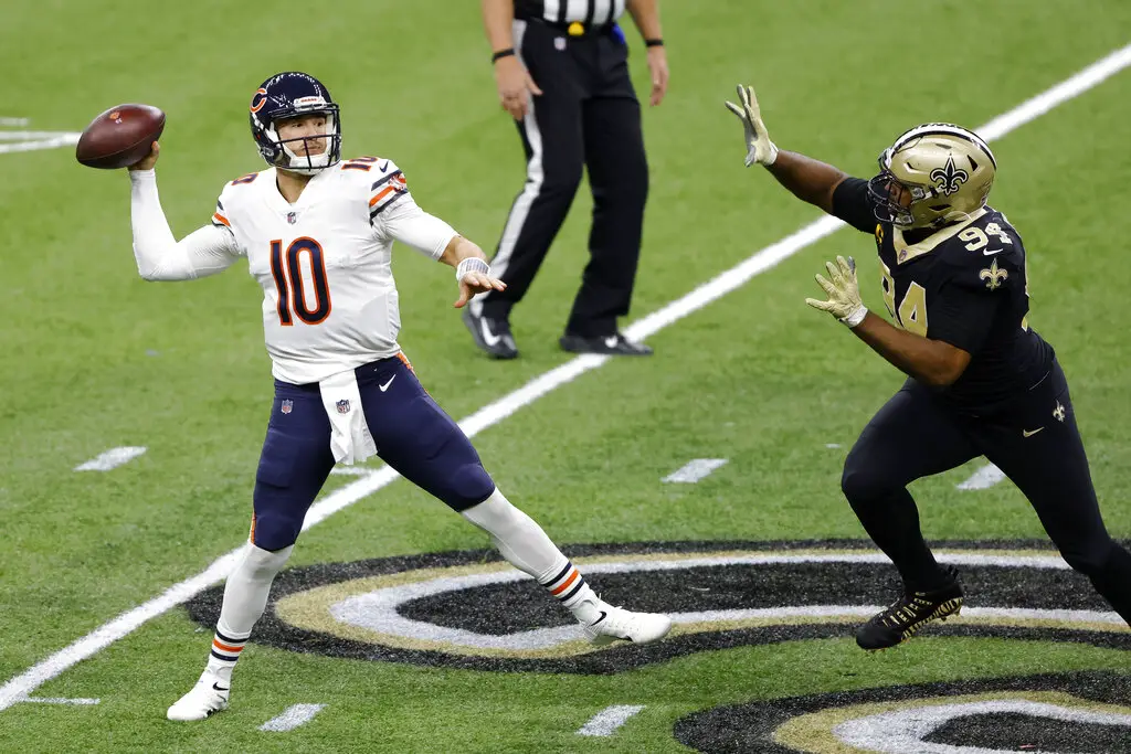 Chicago Bears Score And Recap Wild Card Game Saints 21 Bears 9 Bears Offense Vanishes In