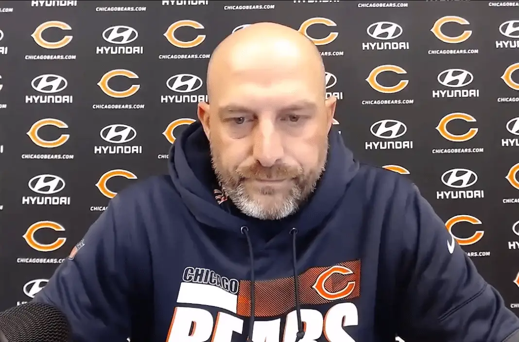 Bears coach Matt Nagy to miss 49ers game because of COVID-19