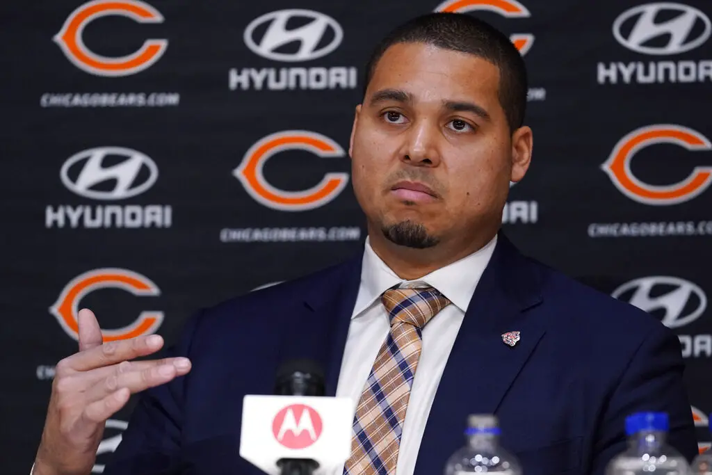 Chicago Bears GM Ryan Poles says he couldn't find common ground