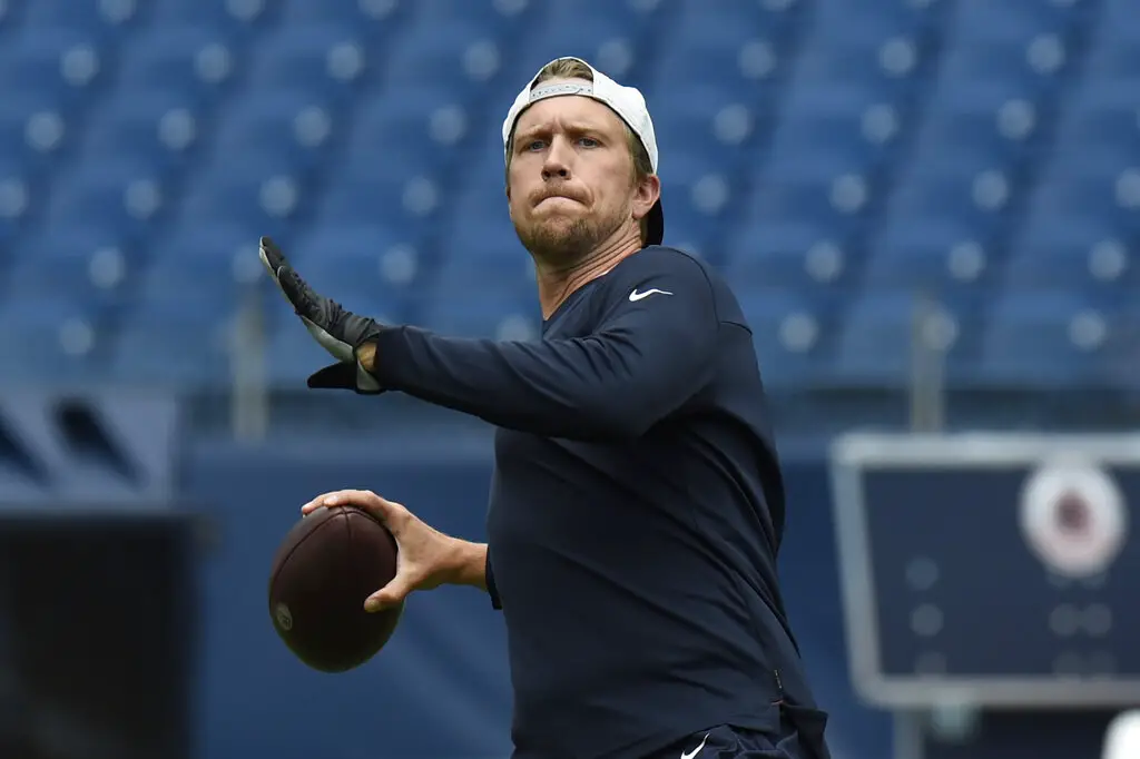 Colts release veteran QB Nick Foles