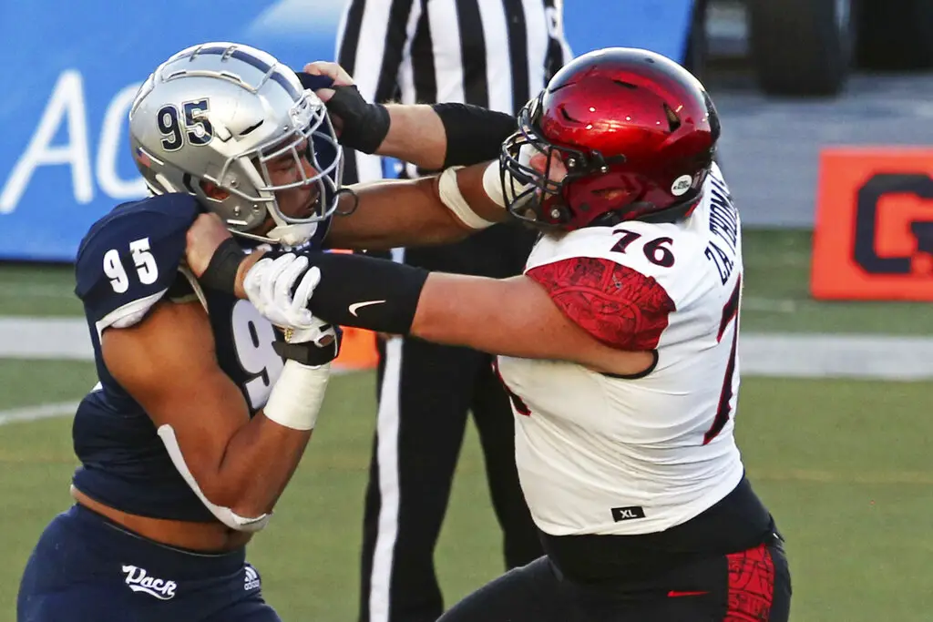 2022 NFL Draft: OL Zachary Thomas, San Diego State, Round 6, Pick