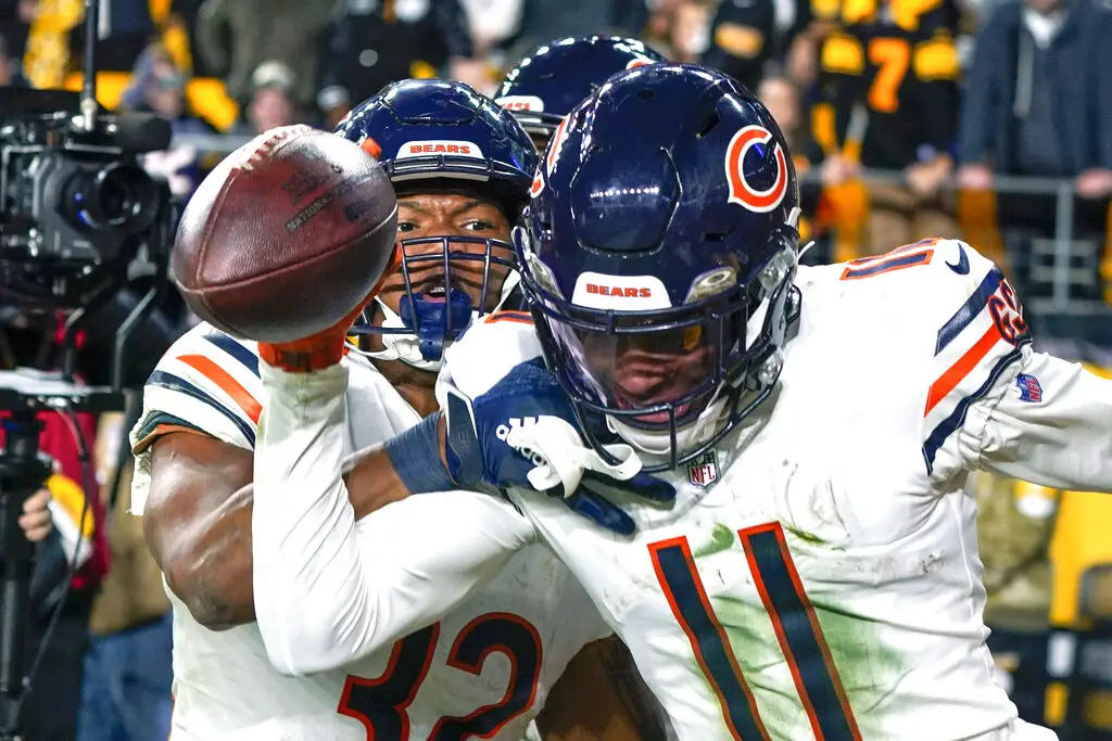 Darnell Mooney reacts to Bears drafting Darnell Wright on Twitter – NBC  Sports Chicago