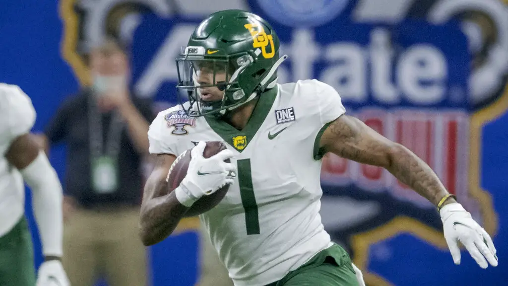 Trestan Ebner Running Back Baylor  NFL Draft Profile & Scouting Report