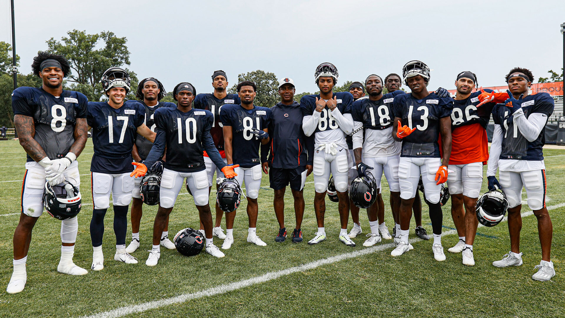 Bears Lucas Patrick, Byron Pringle, Velus Jones Jr. return to practice