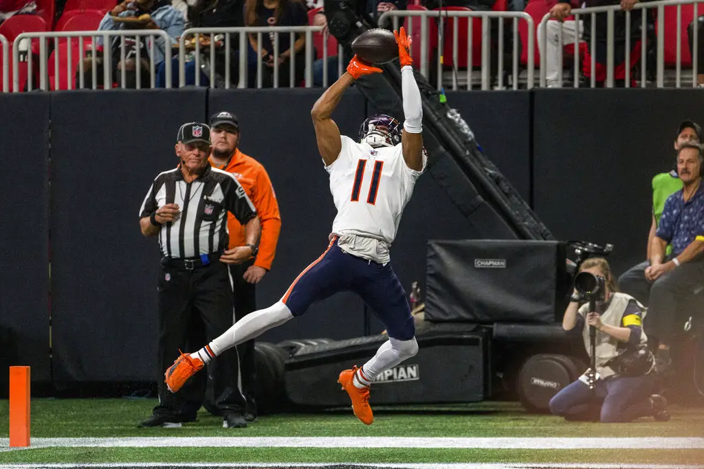 Darnell Mooney injury update: Bears WR doubtful to return vs. Jets