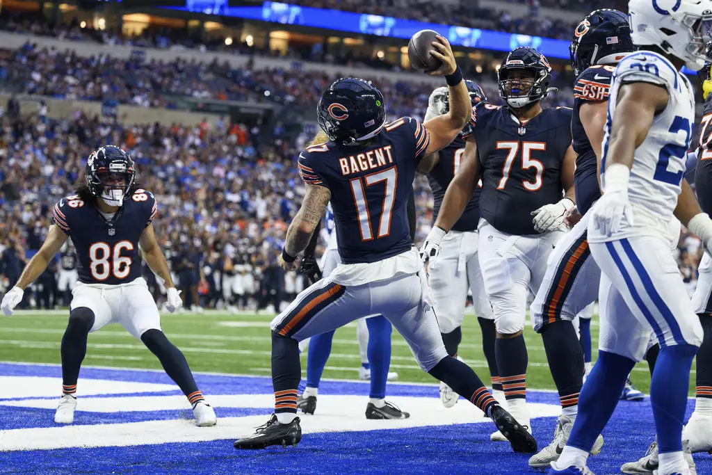 Tyson Bagent returns to Shepherd as a Chicago Bears QB